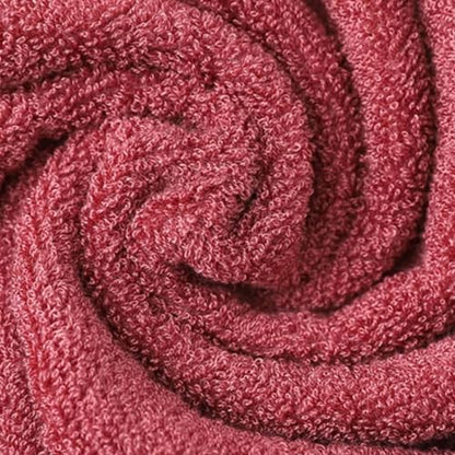 Quick Dry Bamboo Fiber Bath Sheets Enlarged Thick Bath Sheets Soft Absorbent Bath Sheets Household Bath Sheets 55.1x27.5in Lightweight - color: Red