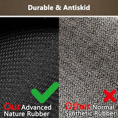 Long Bathroom Rugs Runner Bathroom Mat Quick Dry | Machine Washable Bathroom Rugs Ultra Thin Door Mat, 17" x 47" - color: Black Brown, size: Runner(17"x47")
