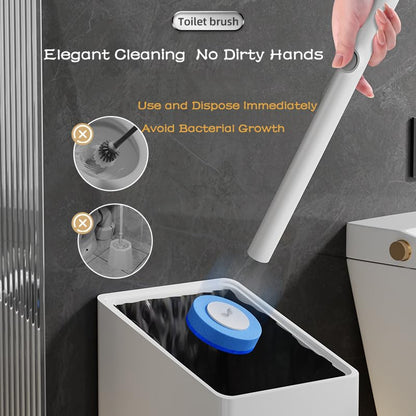 56pc Refills Disposable Toilet mats Brush Cleaning System, Toilet Cleaning Brush,No Handle or Base，Toliet Wand Refills,Toilet Bowl Clean Refill Pads,Toilet Scrubber Refill