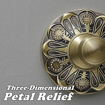 Towel Ring + Double Toothbrush Holder, Brass Bathroom Accessories Set