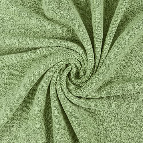 Utopia Towels Extra Large Bath Sheets, 2 Pack, 35x70 In, Cotton, Sage Green | Soft Lightweight Ring Spun Cotton Shower Towel Set - Highly Absorbent, Quick-Drying, Extra Large Bath Sheets, Durable - color: Sage Green