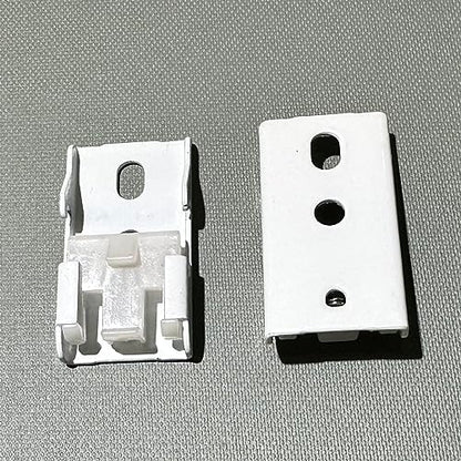 Ceiling Mount For Ceiling Curtain Track | For Window Door Curtain, Shower Room Divider, RV Compatible - size: Ceiling Mount
