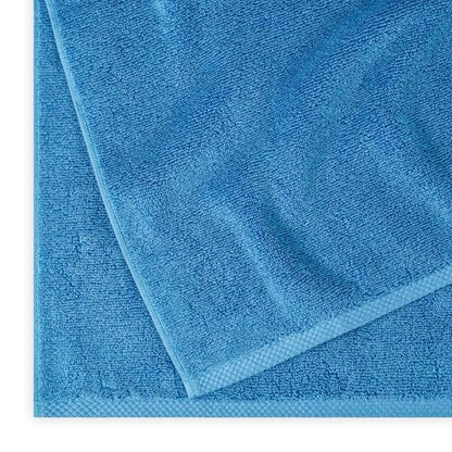 Amazon Basics 2-Piece Quick-Dry Oversize Bath Towel, 100% Cotton, 54" x 30", Lake Blue - color: Lake Blue, size: 2 Piece, style: Bath Towel (Pack of 2)
