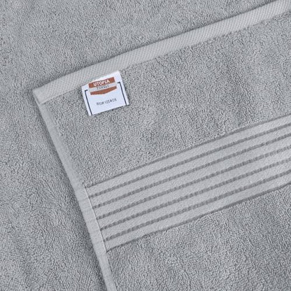 Utopia Towels Luxurious Bath Towels Set, 27x54 in, 4 Pack, Soft, Cool Grey | Soft Luxurious Ring Spun Cotton Bath Towels - Lightweight, Highly Absorbent, Quick-Drying, Ideal for Daily Use - color: Cool Grey
