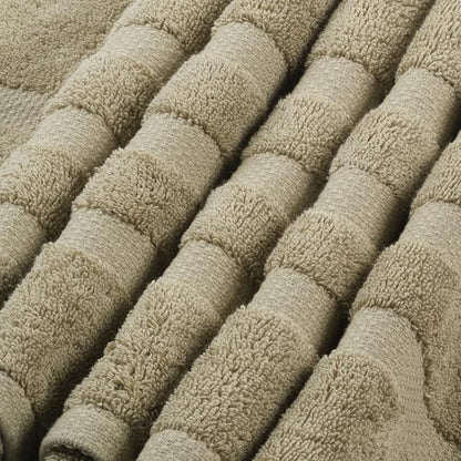 SOFE H&L | Olea Luxury Turkish Cotton Bath Towel Set of 1 : 1 Jumbo Bath Towel Green | Premium, Soft, Durable, Absorbent | XL Bath Towels Oversized - color: Green, size: Set of 1 (1 Jumbo Bath Towel)