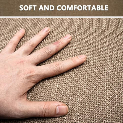 Ultra Thin Bathroom Rugs Non Slip Bath Mat 17" x 32" Bathroom Mat | Quick Dry Machine Washable Rugs Perfect for Shower, Camel - color: Dark Beige, size: Medium(17"x32")