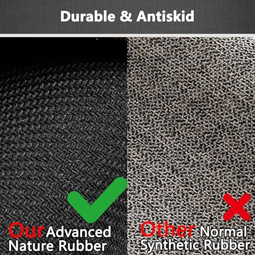 Bathroom Rugs Non Slip Bath Mat, Bathroom Mat Quick Dry | Machine Washable Rugs, Shower Rugs, 17" x 32", Grey Thin Bath Mat Fit Under Door - color: Grey, size: Medium(17"x32")