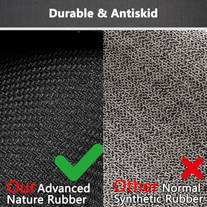 Bathroom Rugs Non Slip Bath Mat, Bathroom Mat Quick Dry | Machine Washable Rugs, Shower Rugs, 17" x 32", Grey Thin Bath Mat Fit Under Door - color: Grey, size: Medium(17"x32")
