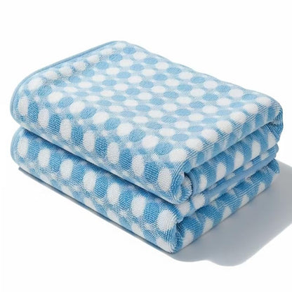 2-Pack Microfiber Bath Towels (27x54 Inches) - Ultra Soft & Quick Dry, 3X Absorbency, Lightweight for Gym, Yoga, Travel & Spa - Perfect for Home, Fitness & Post-Workou