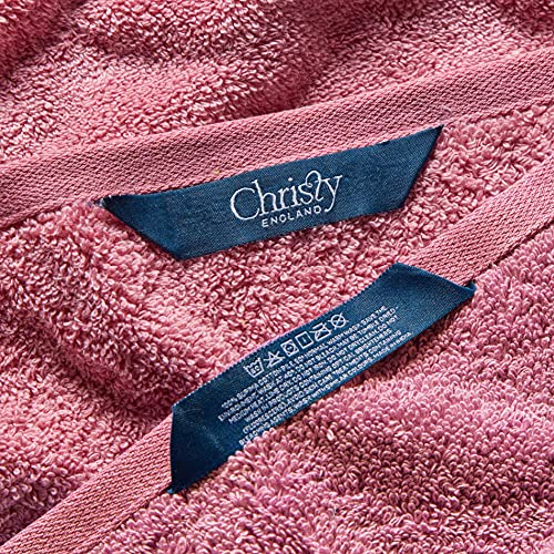 Christy Supreme Hygro 6 Piece Towel Set | Blush Pink | 100% Luxury Supima Cotton | Ultra Soft | Super Absorbent | 650GSM | 2 Bath Towels 2 Hand Towels 2 Face Cloths - color: Blush, size: 6 Piece Towel Set