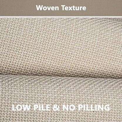 Large Bathroom Rugs Runner Non Slip Bath Mat 17" x 47", Quick Dry | Bath Mat Machine Washable Bathroom Rugs, Beige, Thin Bath Mat - color: Light Beige, size: Runner(17"x47")