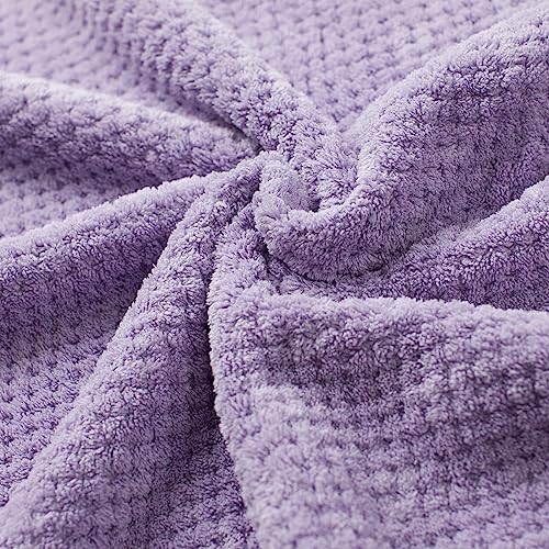 Oversized Bath Towels Extra Large 40x80 Inches Bath Sheets for Adults Super Soft Quick Dry Highly Absobent Microfiber Shower Towels (Lavender,6 Piece)… - color: Lavender 6 Piece, size: 6 Piece