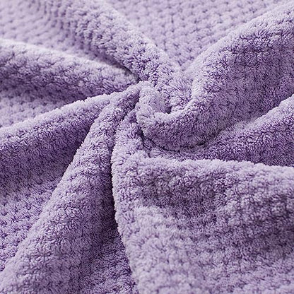 Oversized Bath Towels Extra Large 40x80 Inches Bath Sheets for Adults Super Soft Quick Dry Highly Absobent Microfiber Shower Towels (Lavender,6 Piece)… - color: Lavender 6 Piece, size: 6 Piece