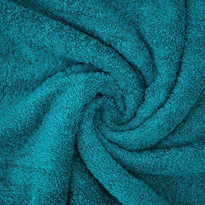 DAN River 2 Pack Bath Sheets Extra Large 35x70, Large Bath Towels for Adults, XL Oversized Heavy Duty Towel Set, 600 GSM 100% Ring Spun Cotton, Soft Quick Dry, Teal - color: Teal, size: Bath Sheet 35x70" (PK 2)