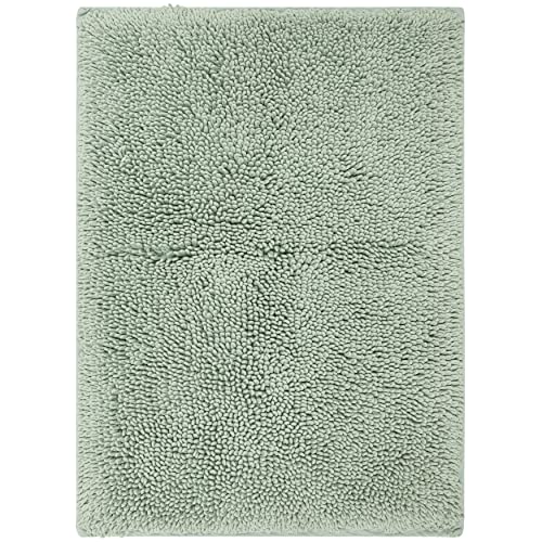 Mohawk Home Classic Cotton Ii Seaglass 2' x 5' Bath Mat - color: Sage Green, size: 2' x 5' (Rectangular)