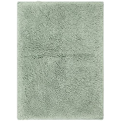 Mohawk Home Classic Cotton Ii Seaglass 2' x 5' Bath Mat - color: Sage Green, size: 2' x 5' (Rectangular)