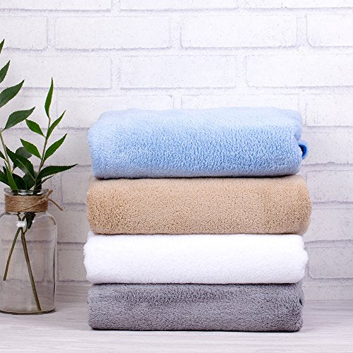 JML Luxury Hotel & SPA Bath Towels (2 Pack, 30"x60") - 350GSM High Density Fleece Towel Sets - Super Soft and Absorbent, Lint Free, Fade Resistant Oversized Bath Towel, Coral Fleece Camel | Microfiber, Super Soft, Absorbent, Quick-drying, Lightweight, Lin