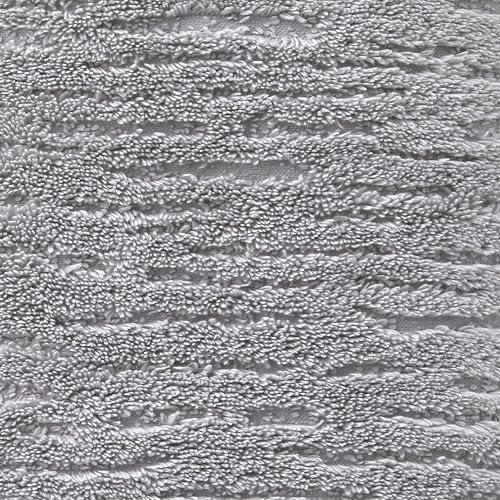 SKL Home CloudSoft Cotton Luxury 4 Pc Bath Towel Set, Gray - color: Gray, style: Bath Towels (Set of 4)