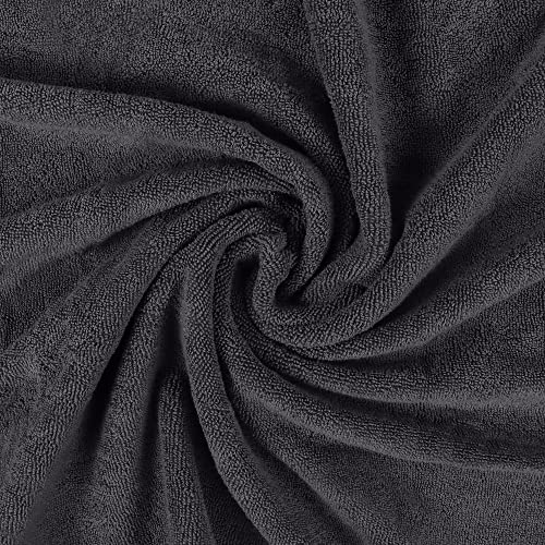 Utopia Towels - Luxurious Jumbo Bath Sheet 1 Piece - 600 GSM (35X70 Inches) 100% Ring Spun Cotton - Highly Absorbent and Quick Dry Extra Large Bath Towel - Super Soft Hotel Quality Towel (Grey) - color: Grey, size: 1 Piece Bath Sheet