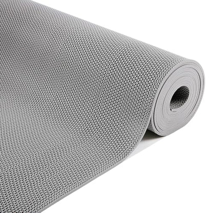 Petgrow Thick PVC Drainage Floor Mat 3FTX10FT,Non-Slip Pool Commercial Mesh Hole,Heavy Duty Deck Hollow Mat for Wet Area Bathroom Bath Shower Kitchen Restaurant Garage,Outdoor Indoor Rug,Custom Size - size: 120" x 36" (Rectangular)