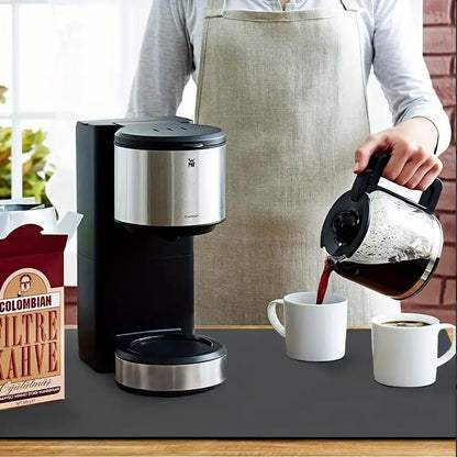 1pc Super Absorbent Coffee Mat, Large Absorbent Draining Mat, Dish Drying Mat, Quick Dry Bathroom Drain Pad, Home Kitchen Supplies