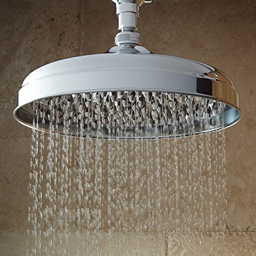 Signature Hardware 400004 8" Lambert 1.8 GPM Single Function Rain Shower Head - color: Brushed Nickel