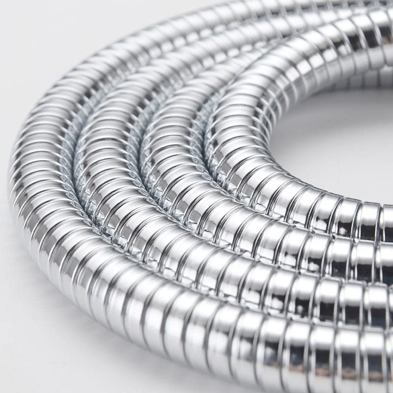 59 Inches Shower Hose,Bidet Hose,Chrome | 304 Stainless St304 Stainless Steel, Handheld Shower Hose, G1/2 Thread Interface (0.8" or 20mm) - color: Chrome