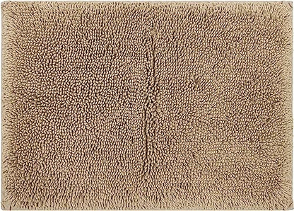 Mohawk Home Classic Cotton Ii Taupe 2' x 5' Bath Mat - color: Taupe Brown, size: 2' x 5' (Rectangular)