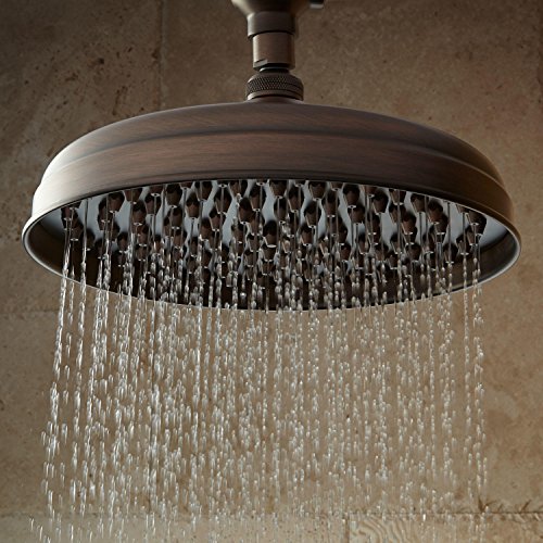 Signature Hardware 400004 8" Lambert 1.8 GPM Single Function Rain Shower Head - color: Brushed Nickel