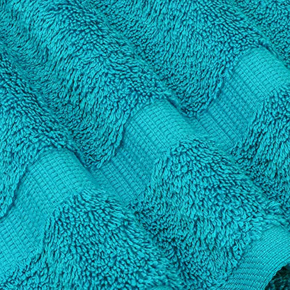 Chakir Turkish Linens | Hotel & Spa Quality 100% Cotton Premium Turkish Towels | Soft & Absorbent (4-Piece Bath Towels, Aqua) - color: Aqua
