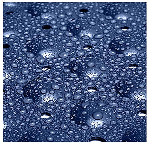 ENKOSI 21 x 21 inch Square Non-Slip Shower Mat – Anti-Slip Shower Mats for Inside Shower – Secure Grip for Shower Stall Floors – Quick-Dry with Drain Holes (21x21 Navy Blue) - color: Navy Blue