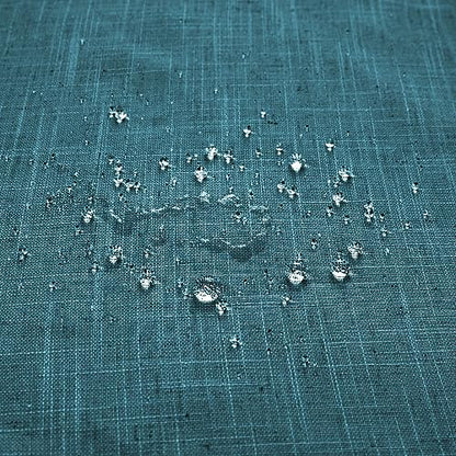 KOUFALL Teal Shower Curtains for Bathroom Set with Hooks,Waterproof Linen Dark Marine Ocean Blue Green Shower Curtain,72x72 Inch - color: Teal, size: 72"W x 72"L (Pack of 1)