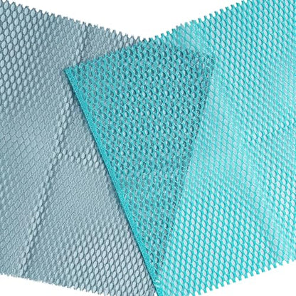 Dish Washing Net Scrubber/Innovative Mesh Cloth, Quick Dry - No More Sponges with Smell / 11.5 by 11.5 inches/Advanced Raw Material-Polypropylene 100% (Mint10 Gray10) - color: Mint10 Gray10