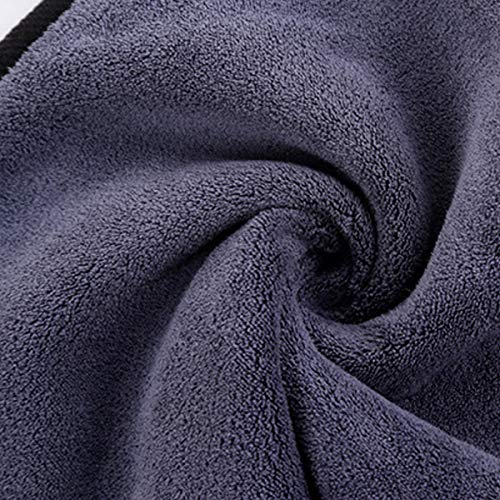 Large Microfiber Drying Towel for Car, Great Thick Soft Plush Towels, 36 x 24inches 800GSM Thickness, Quality, Washable, Absorbency No Scratch Lint Free Drying Towel (36 x 24inches,Grey-Green,1pack) - color: 36 X 24inches,grey-green,1pack
