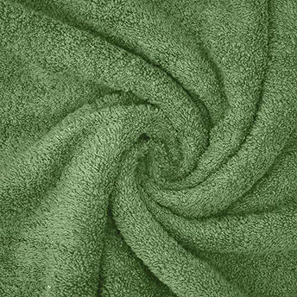 DAN RIVER 2 Pack Bath Sheets Extra Large 35x70, Large Bath Towels for Adults, XL Oversized Heavy Duty Towel Set, 600 GSM 100% Ring Spun Cotton, Soft Quick Dry, Sage Green - color: Sage Green