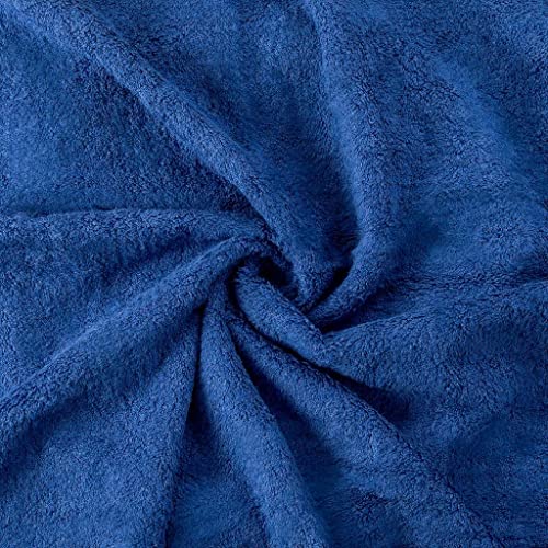 Bath Towel Set 8 PCS (8, Navy) - color: Navy