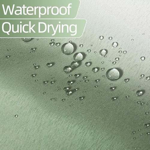 Ombre Light Green Stall RV Shower Curtain with Hooks 36x72inches | Machine Washable Waterproof, Modern Solid Boho Gradient, Bathroom Dorm Hotel Room Divider, Easy to Install, Window Curtain - color: Light Green, size: 36"W x 72"L (Pack of 1)