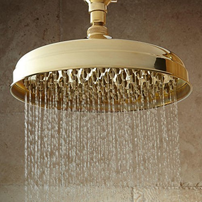 Signature Hardware 400004 8" Lambert 1.8 GPM Single Function Rain Shower Head - color: Brushed Nickel