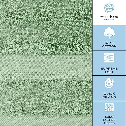 White Classic Luxury Bath Sheet Towels Extra Large | Highly Absorbent Hotel spa Collection Bathroom Towel | 35x70 Inch | 2 Pack (Green) - color: 11: Mint Green