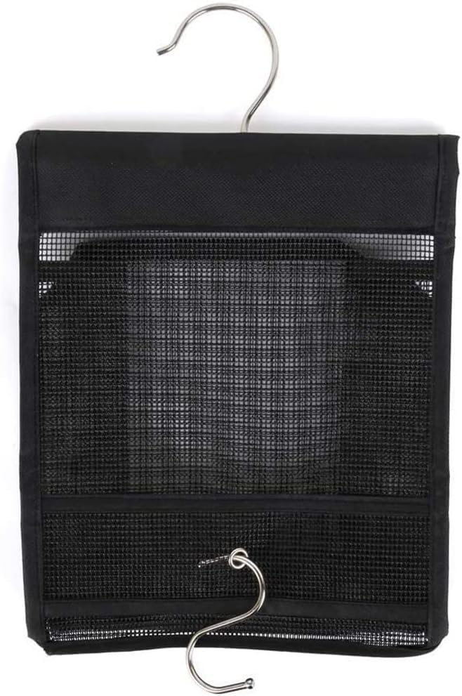 Hanging Mesh Shower Caddy Organizer Bathroom Storage Bag with Hooks for College Dorm, Gym, Swimming,RV and Travel