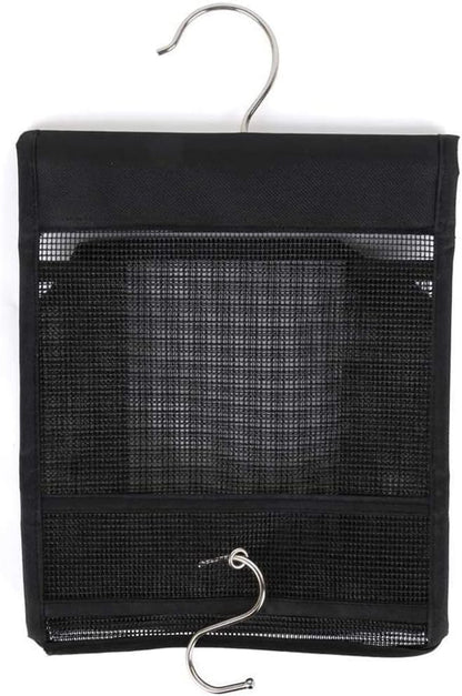 Hanging Mesh Shower Caddy Organizer Bathroom Storage Bag with Hooks for College Dorm, Gym, Swimming,RV and Travel