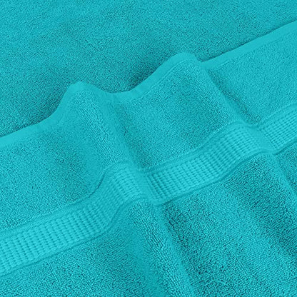 Utopia Towels Jumbo Bath Sheets, 2 Pack, 35x70 in, 600 GSM Cotton, Turquoise - color: Turquoise, size: 2 Piece Bath Sheet