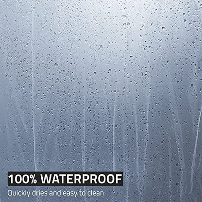 Utopia Bedding Shower Curtain Liner Heavy Duty Vinyl EVA 10G Waterproof Plastic Shower Liner 72 x 72 Inches 12 Rustproof Metal Grommets Standard Size for Bathroom (Clear, 1 Panel)