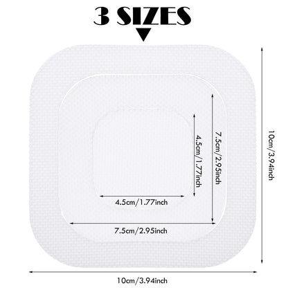 20 Pieces Adhesive Square Bath Treads Non-Slip Bathtub Stickers Non Slip Traction to Tubs Bathtub Stickers Adhesive Decals Appliques for Bath Tub Showers, Pools, Boats, Stairs (Transparent) - color: Transparent
