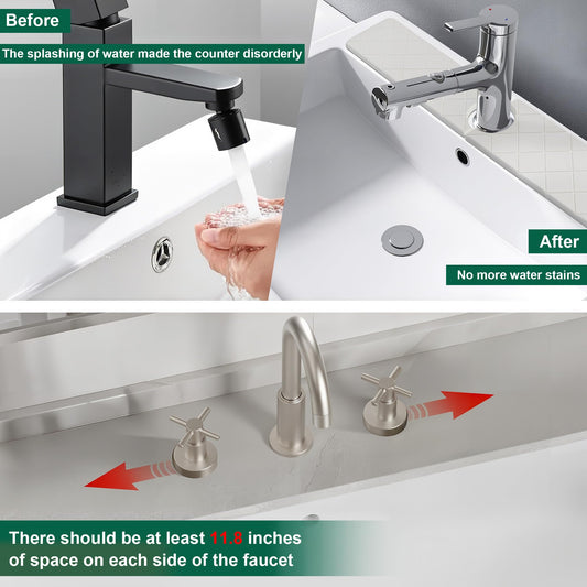 Faucet Mat for Kitchen Sink - Diatomite Fast Stone Drying Mat, Water Absorbing Stone Tray for Sink，Super Absorbent Quick Dry Faucet Mat for Kitchen and Bathroom Counter (White, 23.6" x 3.9") - size: 23.6" x 3.9"
